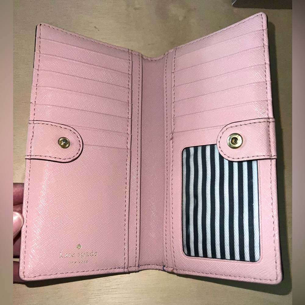 Kate Spade Blush Pink Card Holder - Picture 3 of 3